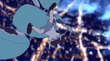 Kenji Kamiyama Falling GIF by All The Anime — Anime Limited