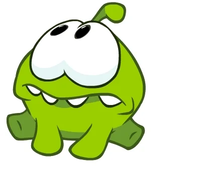 Shocked Cut The Rope GIF
