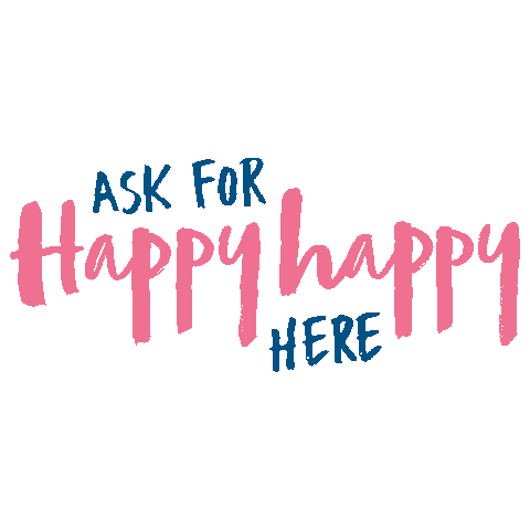 Ask Cafes Sticker by Happy Happy