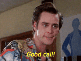 Ace Ventura Good Call GIF by Jim Carrey