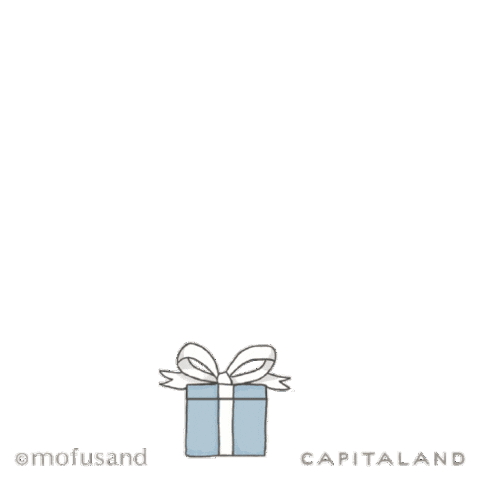 Mofusand Sticker by CapitaLand Malls SG