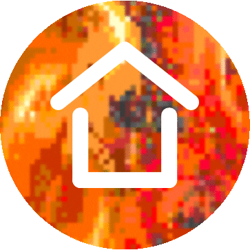 Fire Home Sticker by RoomMate