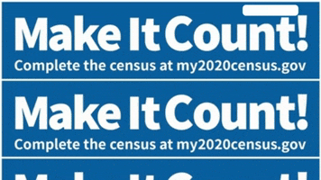 Make It Count Census 2020 GIF by Mecklenburg County