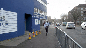 Watch Out Running GIF by QPR FC