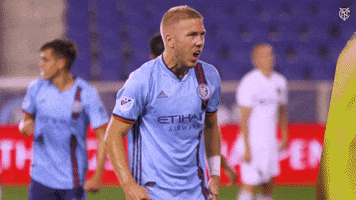 Yelling New York City Fc GIF by NYCFC