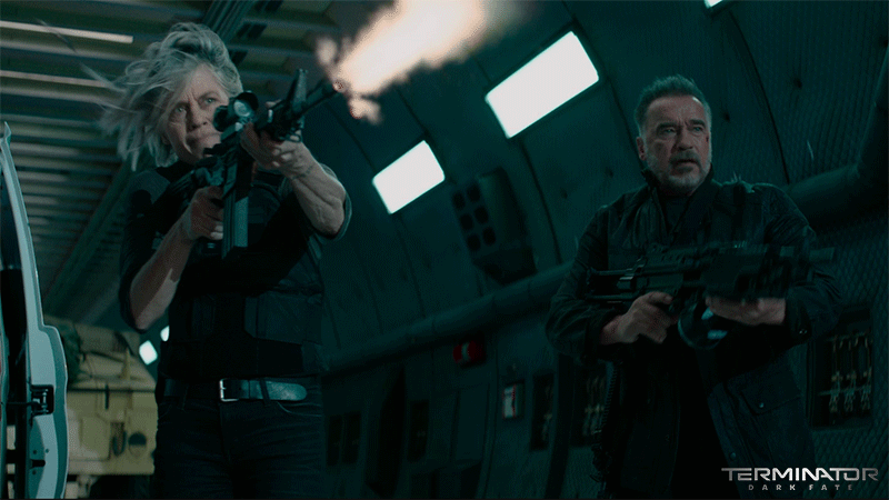 Movie Fight Gif By Terminator Dark Fate Find Share On Giphy
