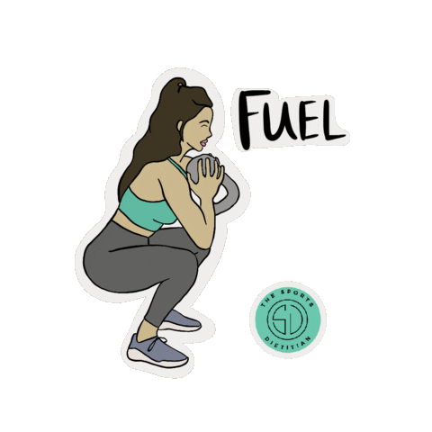 Fitness Workout Sticker by The Sports Dietitian