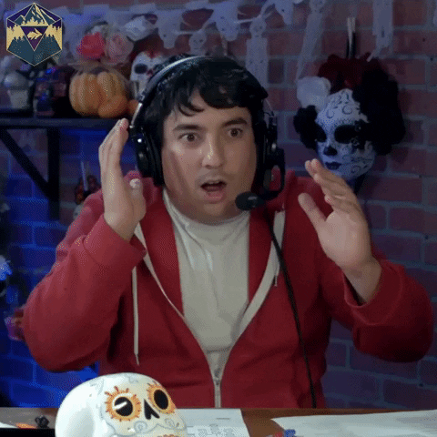 Day Of The Dead Reaction GIF by Hyper RPG