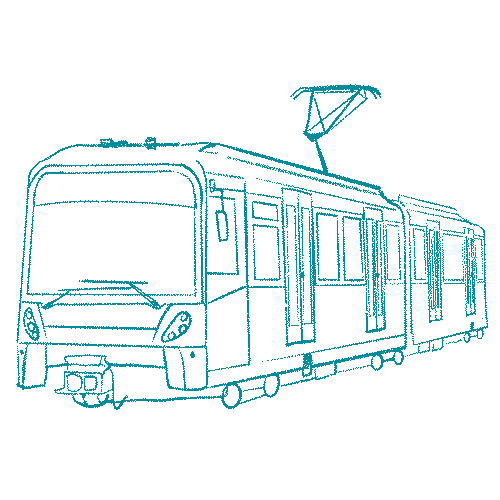 Verkehrsgesellschaft Frankfurt Sticker