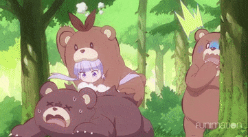 new game bear GIF by Funimation