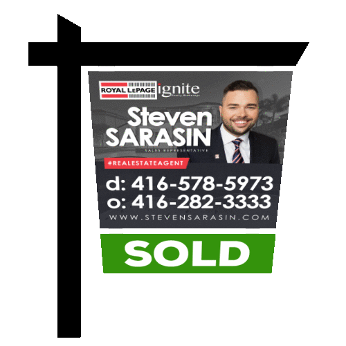 Steven Sarasin Real Estate Sticker