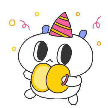 Happy Sticker
