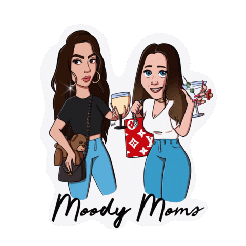 Moody Moms Sticker