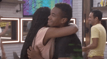 Friends Hug GIF by Big Brother