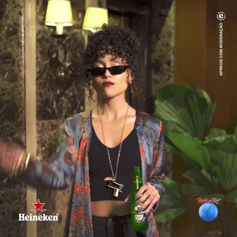 Rock N Roll Beer GIF by Heineken Brasil