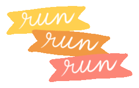 Sport Running Sticker