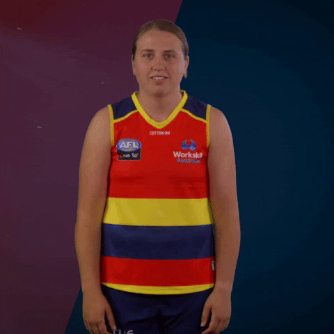 Crowsaflw Nod GIF by Adelaide Crows