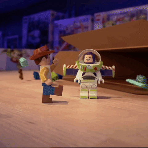 Toy Story Smile GIF by LEGO