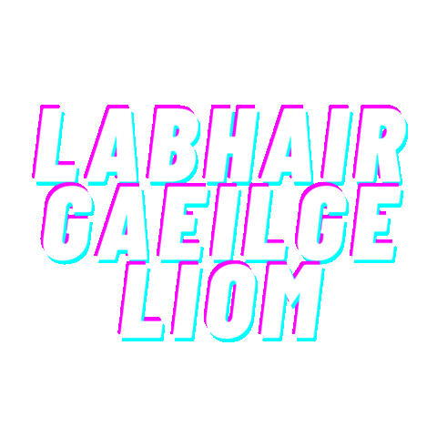 Gaeilge Gaelic Sticker by Irish Glow