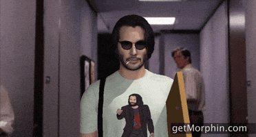 Quitting Keanu Reeves GIF by Morphin