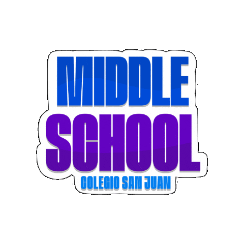 Middle School Sticker by CSJE