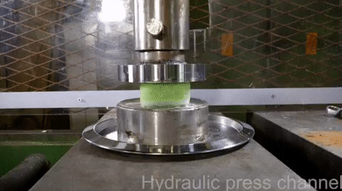 Hydraulic-press GIFs - Get the best GIF on GIPHY