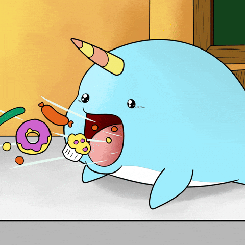 Hungry Food Fight GIF by Chubbiverse