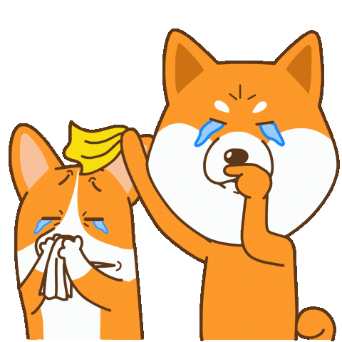 Corgi Shiba Sticker