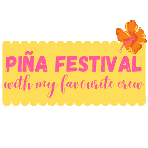 Pinafestival Sticker by Pina Netherlands