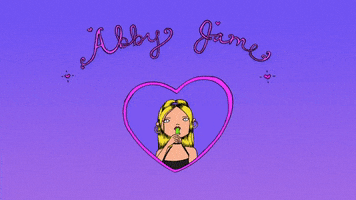 Heart Pink GIF by Abby Jame
