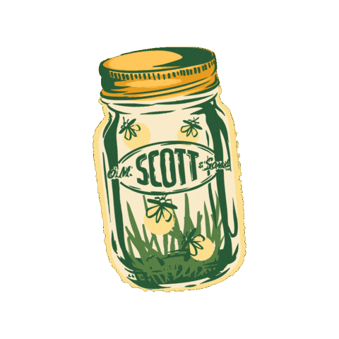 Glow Light Up Sticker by OM Scott and Sons