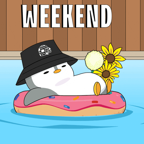 Happy The Weekend GIF by Pudgy Penguins