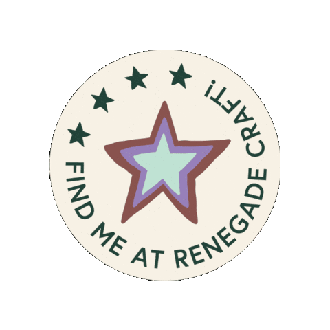 Sticker by Renegade Craft