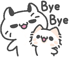 bye bye goodbye Sticker by ACHTUNG