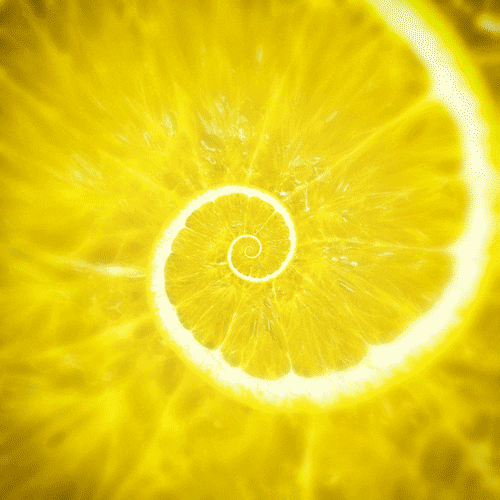  loop trippy yellow infinite hypnotic GIF