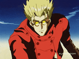 vash the stampede badass GIF by Funimation