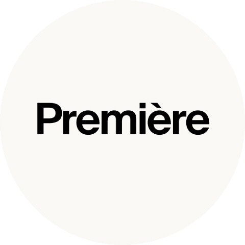 Premiere Sticker by Theater Bellevue