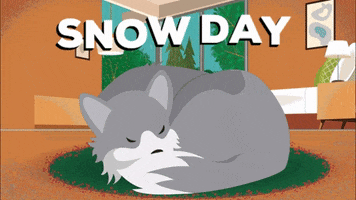 Let It Snow Sleeping GIF by Salesforce