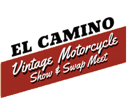 El Camino Vintage Motorcycle Sticker by Luke