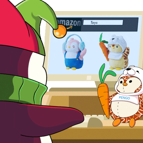 Collect Amazon GIF by Pudgy Penguins