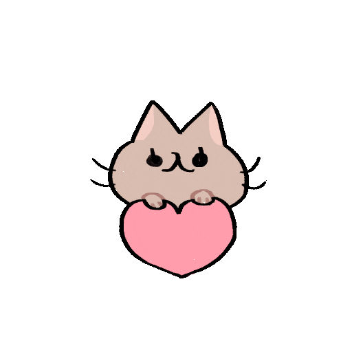Cat Love Sticker