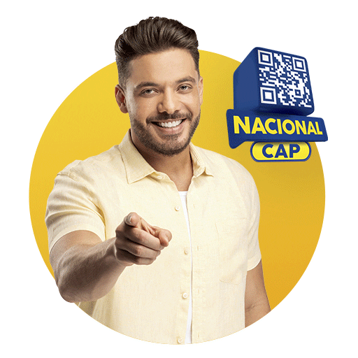 Nacional Cap Sticker