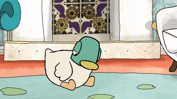 Sad Mood GIF by Sarah & Duck