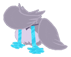 Sad Cry Sticker