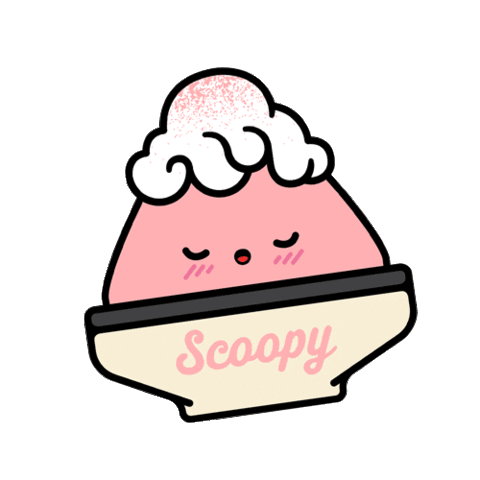 Scoopy Milk Bar Sticker