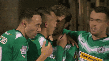 Congratulations Goal Celebration GIF by Cliftonville Football Club