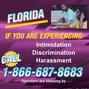 Florida voter intimidation, discrimination, harassment hotline