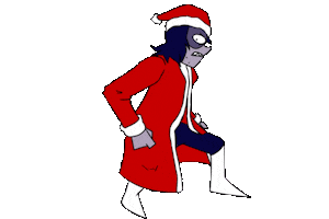 Santa Professor Venomous Sticker