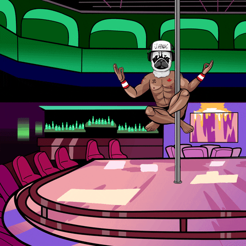 Pole Dance GIF by Pug Life Athletics®