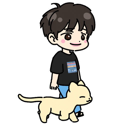 Cat Walk Sticker